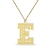 Thumbnail Image 0 of Men's Stencil Initial & Name Necklace 10K Yellow Gold 22"