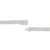 Thumbnail Image 2 of Men's Baguette-Cut Diamond Curb Chain Bracelet 3-1/2 ct tw 10K Yellow Gold 8.5"