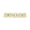 Thumbnail Image 2 of Linked Always Diamond Anniversary Ring 1/10 ct tw 14K Yellow Gold