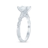 Thumbnail Image 1 of Monique Lhuillier Bliss Princess-Cut Lab-Created Diamond Engagement Ring 1-7/8 ct tw 18K White Gold