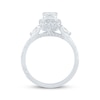 Thumbnail Image 2 of Monique Lhuillier Bliss Emerald-Cut Lab-Created Diamond Engagement Ring 1-7/8 ct tw 18K White Gold