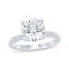 Thumbnail Image 0 of Monique Lhuillier Bliss Round-Cut Lab-Created Diamond Engagement Ring 3-5/8 ct tw 18K White Gold