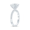 Thumbnail Image 1 of Monique Lhuillier Bliss Round-Cut Lab-Created Diamond Engagement Ring 3-5/8 ct tw 18K White Gold