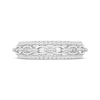 Thumbnail Image 2 of Linked Always Baguette & Round-Cut Diamond Anniversary Ring 1/2 ct tw 14K White Gold
