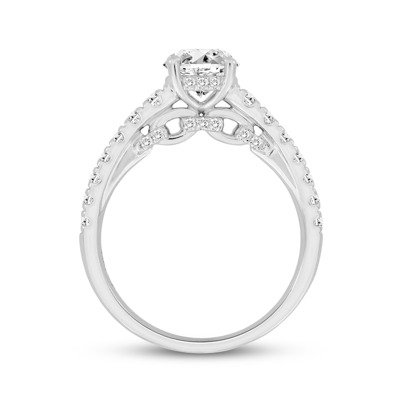 Linked Always Round-Cut Diamond Engagement Ring 1-1/2 ct tw 14K White Gold
