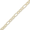 Thumbnail Image 2 of Figaro Chain Necklace 22" & Bracelet 8.5" Boxed Set 10K Yellow Gold