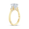 Thumbnail Image 1 of Monique Lhuillier Bliss Oval-Cut Lab-Created Diamond Engagement Ring 2-3/8 ct tw 18K Two-Tone Gold