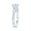 Thumbnail Image 1 of Monique Lhuillier Bliss Round-Cut Lab-Created Diamond Engagement Ring 2-5/8 ct tw 18K White Gold