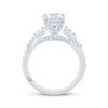 Thumbnail Image 2 of Monique Lhuillier Bliss Round-Cut Lab-Created Diamond Engagement Ring 2-5/8 ct tw 18K White Gold
