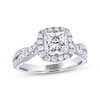 Thumbnail Image 0 of THE LEO Legacy Lab-Created Diamond Princess-Cut Engagement Ring 2 ct tw 14K White Gold