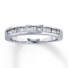 Thumbnail Image 0 of Previously Owned Diamond Anniversary Band 1/4 ct tw Baguette-cut 14K White Gold