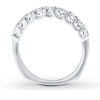 Thumbnail Image 1 of Previously Owned Hearts Desire Anniversary Band 3/4 ct tw Round-cut Diamonds 18K White Gold