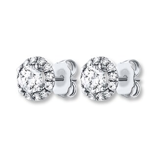 Kay jewelers leo diamond earrings Clearance