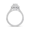Thumbnail Image 2 of Previously Owned Neil Lane Engagement Ring 1-1/2 ct tw Princess & Round-cut Diamonds 14K White Gold