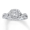 Thumbnail Image 0 of Previously Owned Neil Lane Engagement Ring 7/8 ct tw Diamonds 14K White Gold