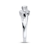 Thumbnail Image 2 of Previously Owned Three-Stone Engagement Ring 3/8 ct tw Round-cut Diamonds 14K White Gold