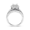 Thumbnail Image 2 of Previously Owned Diamond Engagement Ring 2 ct tw Princess & Round-cut 14K White Gold
