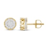 Thumbnail Image 1 of Previously Owned Men's Diamond Earrings 1/2 ct tw 10K Yellow Gold