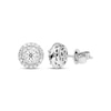 Thumbnail Image 0 of Previously Owned Diamond Earrings 3/4 ct tw Round-cut 14K White Gold