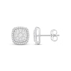 Thumbnail Image 0 of Previously Owned Diamond Stud Earrings 1/2 ct tw Round-cut Sterling Silver