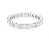 Thumbnail Image 0 of Previously Owned Diamond Sizeable Eternity Ring 2 ct tw Round-cut 14K White Gold