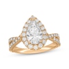 Thumbnail Image 0 of Neil Lane Artistry Pear-Shaped Lab-Created Diamond Engagement Ring 2-1/3 ct tw 14K Yellow Gold