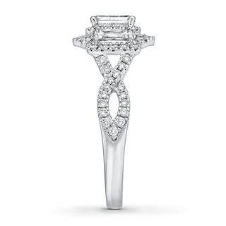 Neil Lane Engagement Ring 1-1/2 ct tw Diamonds 14K White Gold