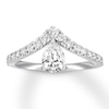 Thumbnail Image 0 of Neil Lane Pear-Shaped Diamond Engagement Ring 1-1/8 ct tw 14K White Gold