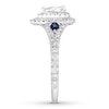 Thumbnail Image 2 of Neil Lane Diamond & Sapphire Engagement Ring 1 ct tw 14K White Gold