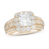 Thumbnail Image 0 of Neil Lane Diamond Engagement Ring 3 ct tw Princess/Round 14K Yellow Gold