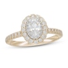 Thumbnail Image 0 of Neil Lane Diamond Engagement Ring 7/8 ct tw Oval/Round 14K Two-Tone Gold