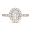 Thumbnail Image 2 of Neil Lane Diamond Engagement Ring 7/8 ct tw Oval/Round 14K Two-Tone Gold