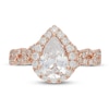Thumbnail Image 2 of Neil Lane Diamond Engagement Ring 2-1/8 ct tw Pear/Round 14K Rose Gold