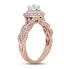 Thumbnail Image 2 of Neil Lane Diamond Engagement Ring 7/8 ct tw Heart & Round-Cut 14K Two-Tone Gold