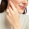 Thumbnail Image 4 of Neil Lane Black & White Diamond Engagement Ring 1-1/8 ct tw Oval & Round-cut 14K Rose Gold
