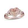 Thumbnail Image 0 of Neil Lane Morganite & Diamond Engagement Ring 7/8 ct tw Marquise & Round-cut 14K Rose Gold