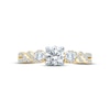 Thumbnail Image 3 of Monique Lhuillier Bliss Diamond Engagement Ring 1-1/8 ct tw Round & Marquise-cut 18K Two-Tone Gold
