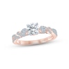 Thumbnail Image 0 of Monique Lhuillier Bliss Diamond Engagement Ring 1-1/8 ct tw Round & Marquise-cut 18K Two-Tone Gold