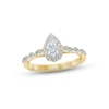 Thumbnail Image 0 of Monique Lhuillier Bliss Diamond Engagement Ring 7/8 ct tw Pear & Round-cut 18K Yellow Gold
