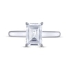 Thumbnail Image 2 of THE LEO Legacy Lab-Created Diamond Emerald-Cut Solitaire Engagement Ring 2 ct tw 14K White Gold