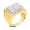 Thumbnail Image 1 of Men's Diamond Ring 2 ct tw Round-cut 10K Yellow Gold
