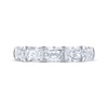 Thumbnail Image 2 of THE LEO Legacy Lab-Created Diamond Emerald-Cut Anniversary Band 2-1/2 ct tw 14K White Gold