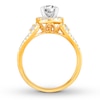 Thumbnail Image 1 of Diamond Engagement Ring 1 Carat tw Round 14K Yellow Gold