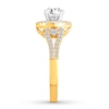 Thumbnail Image 2 of Diamond Engagement Ring 1 Carat tw Round 14K Yellow Gold