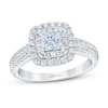 Thumbnail Image 0 of THE LEO First Light Diamond Princess-Cut Engagement Ring 1 ct tw 14K White Gold