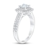 Thumbnail Image 1 of THE LEO First Light Diamond Princess-Cut Engagement Ring 1 ct tw 14K White Gold
