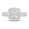 Thumbnail Image 2 of THE LEO First Light Diamond Princess-Cut Engagement Ring 1 ct tw 14K White Gold