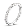 Thumbnail Image 1 of Lab-Created Diamonds by KAY Anniversary Band 1/2 ct tw 14K White Gold