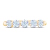 Thumbnail Image 2 of THE LEO First Light Diamond Anniversary Ring 1 ct tw Round-cut 14K Yellow Gold