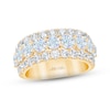 Thumbnail Image 0 of THE LEO First Light Diamond Anniversary Ring 3 ct tw Round-cut 14K Yellow Gold
